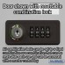 Salsbury Cell Phone Storage Locker - 4 Door High Unit (8 Inch Deep Compartments) - 6 A Doors and 1 B Door - steel - Surface Mounted - Resettable Combination Locks